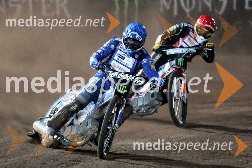  Matej Žagar, speedwayist (Slovenija);  Niels-Kristian  Iversen, speedwayist (Danska)Žagar dvakrat četrti iz Mallile