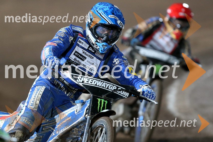  Matej Žagar, speedwayist (Slovenija)Žagar dvakrat četrti iz Mallile