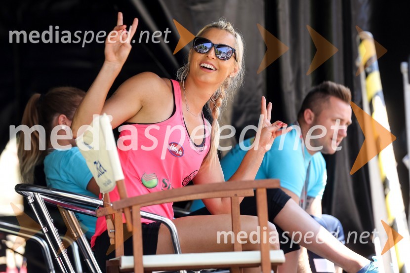  Erika Fabjan, odbojkarica na mivkiLjubljana Beach Volley Challenge 2015, petek