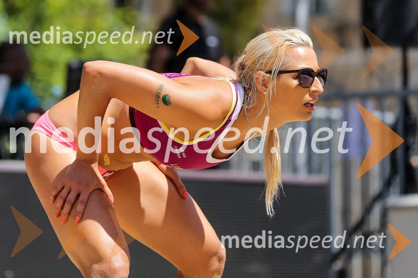  Erika Fabjan, odbojkarica na mivkiLjubljana Beach Volley Challenge 2015, petek