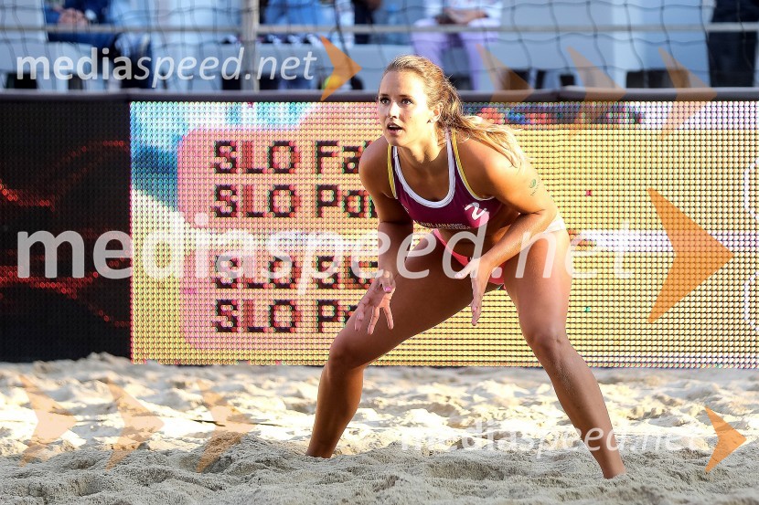  Monika Potokar, odbojkarica na mivkiLjubljana Beach Volley Challenge 2015, petek