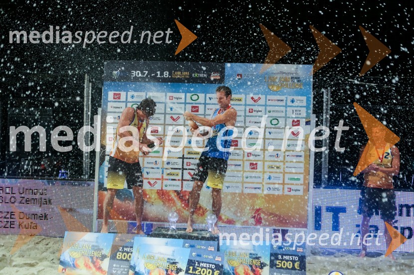 Robert Kufa;  Jan DumekLjubljana Beach Volley Challenge 2015, sobota