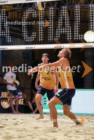  Nejc Zemljak;  Aljoša UrnautLjubljana Beach Volley Challenge 2015, sobota
