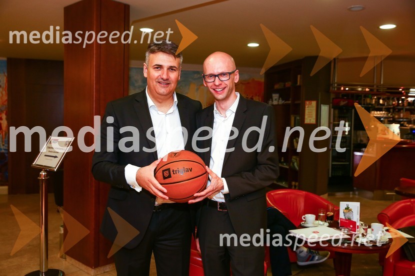 Podpis sponzorske pogodbe Košarkarsko zvezo Srbije in Skupino Triglav