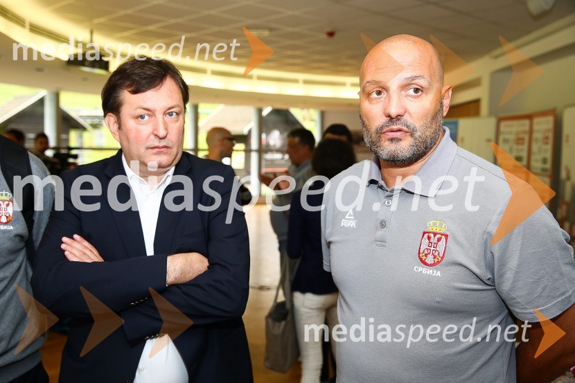 Podpis sponzorske pogodbe Košarkarsko zvezo Srbije in Skupino Triglav