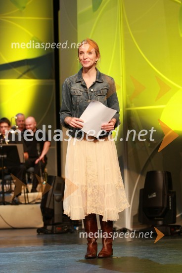 Mojca Mavec, voditeljicaFestival narečnih popevk 2007