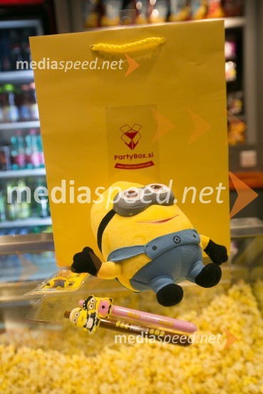Predpremiera animiranega filma Minioni v Cineplexx KranjMinioni predpremierno v Kranju: Sobotni večer obarvan rumeno