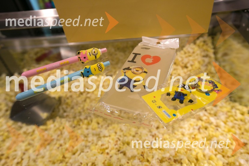 Predpremiera animiranega filma Minioni v Cineplexx KranjMinioni predpremierno v Kranju: Sobotni večer obarvan rumeno