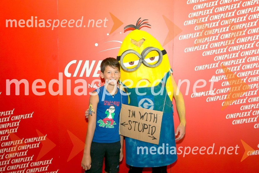 Premiera animiranega filma Minioni v Cineplexx KranjPremiera animiranega filma Minioni v Cineplexx Kranj