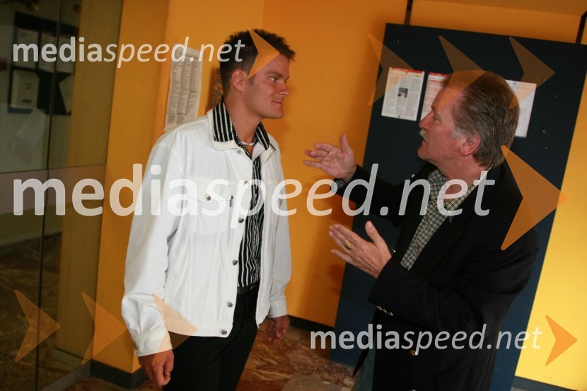 Marko Mulec, pevec in Edvin Fliser, pevecFestival narečnih popevk 2007