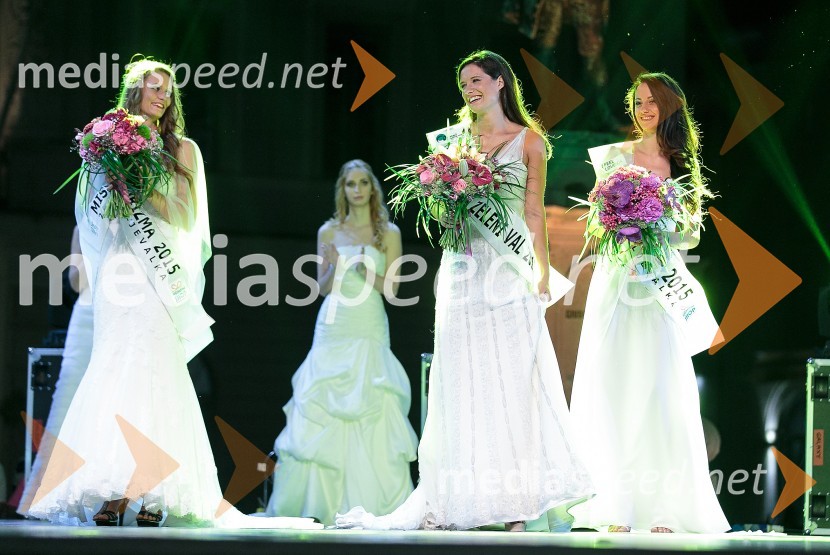 Anja Kamerički, 2. spremljevalka, Miss Turizma 2015;  Anja Antič, Miss Turizma 2015;  Zoja Limavšek, 1. spremljevalka, Miss Turizma 2015Miss Turizma 2015 je Anja Antič