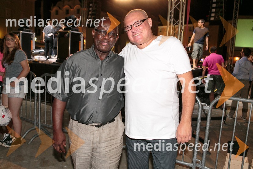  Peter Bossman, župan, občina Piran;  Nace Junkar, pevecMiss Turizma 2015 je Anja Antič