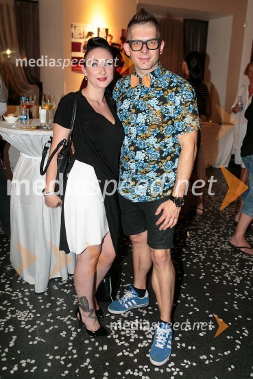  Patricija Lucija Lovišček, vizažistka;  Klemen Bunderla, radijski voditelj, radio AktualMiss Turizma 2015 je Anja Antič