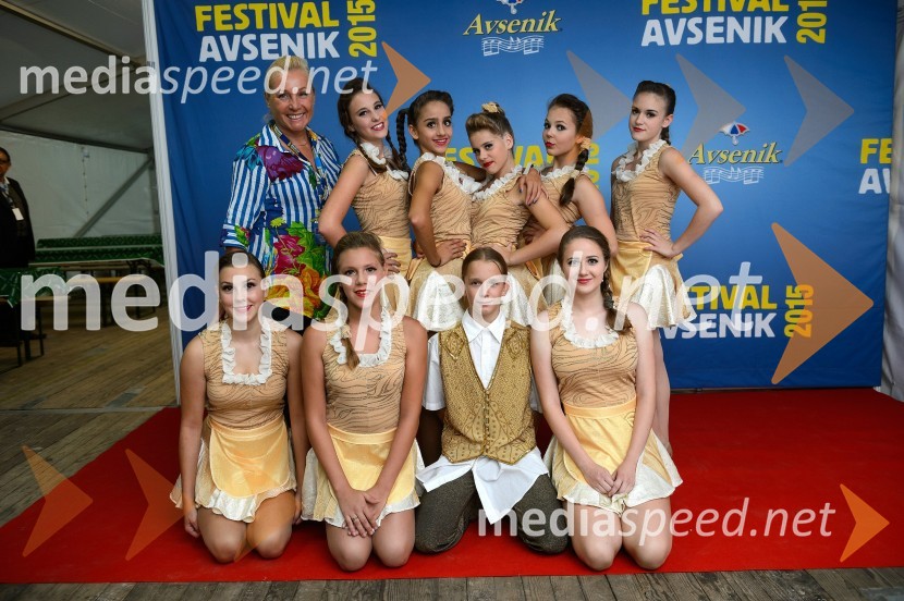 Plesna skupina Mojce HorvatFestival Avsenik 2015, petek