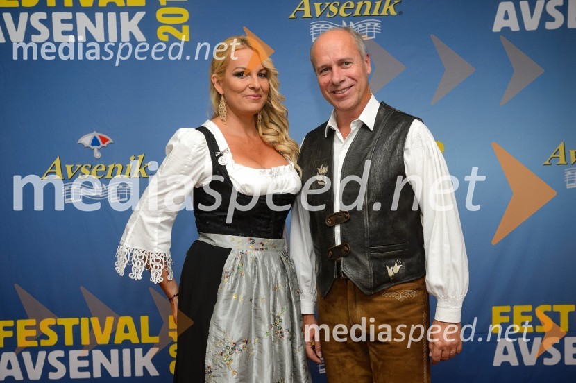  Lucienne Lončina, glasbenica;  Gregor Avsenik, glasbenikFestival Avsenik 2015, petek