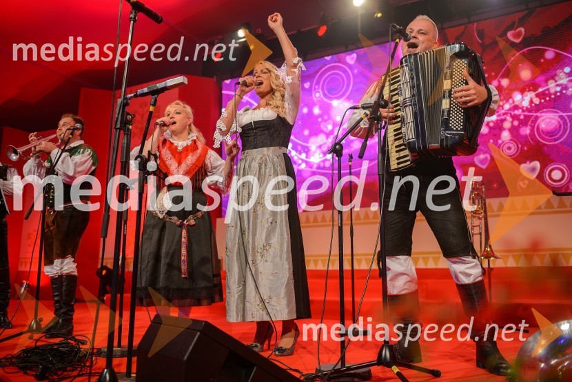  Jelka Hafner, Igor in zlati zvoki;  Lucienne Lončina, glasbenica;  Igor Podpečan, Igor in zlati zvokiFestival Avsenik 2015, petek