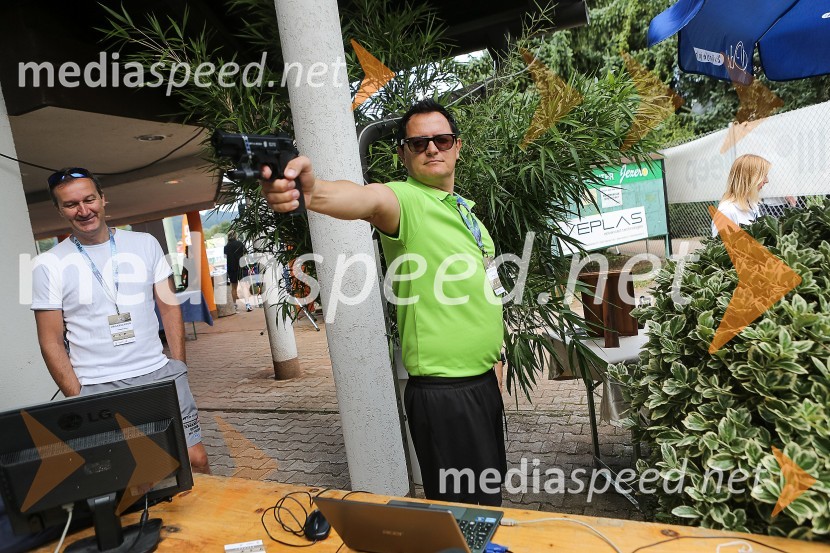  Dejan Tamše, povezovalec programaVIP tenis turnir Velenje 2015