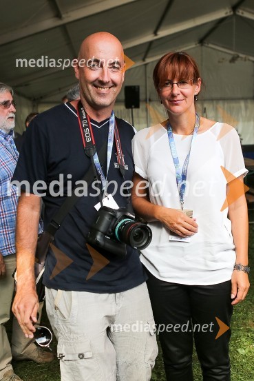  Gregor Katič, fotograf;  Andreja Katič, ministrica za obrambo RSVIP tenis turnir Velenje 2015
