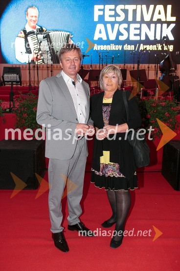  Ciril Globočnik, župan občine Radovljica;  ... Festival Avsenik 2015, sobota