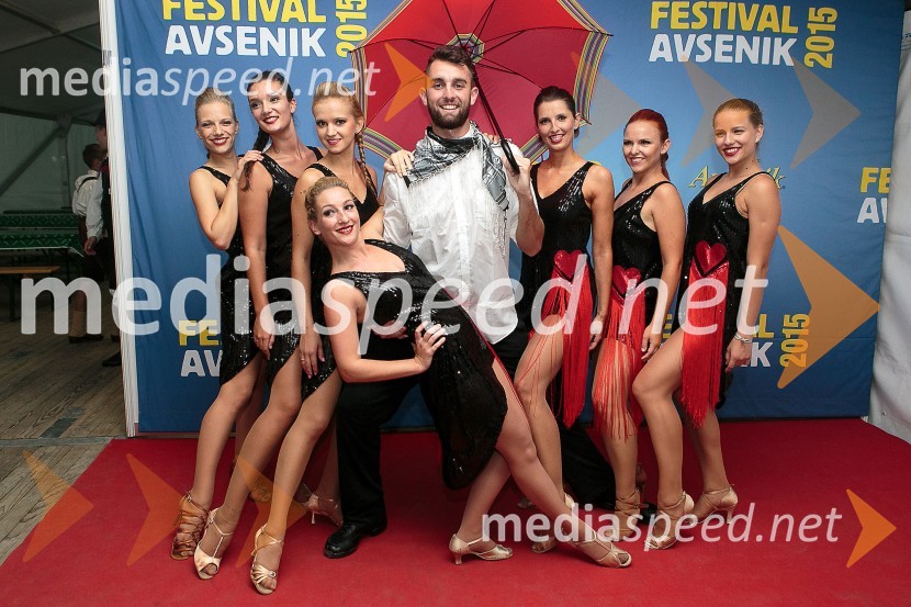 Plesna skupina Mojce HorvatFestival Avsenik 2015, sobota