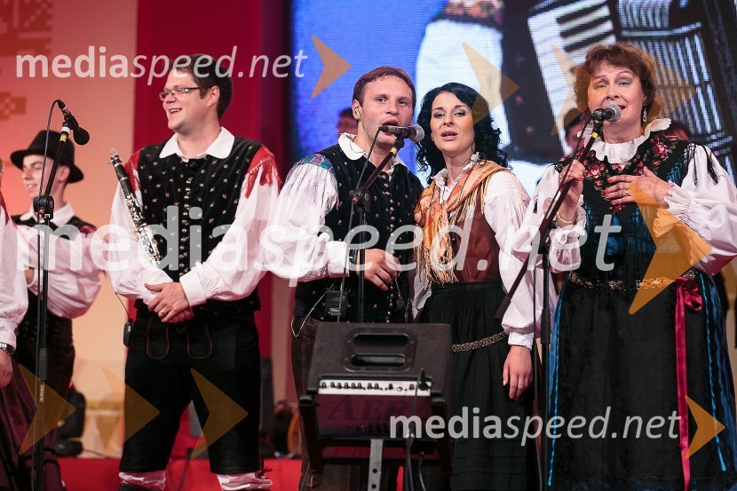  Mitja Skočaj, Ansambel Slavka Avsenika;  Dejan Zupan, pevec, Ansambel Saša Avsenika;  Maja Berce Podrekar, Ansambel Saša Avsenika;  Joži Kališnik, pevka, Avsenikov tercetFestival Avsenik 2015, sobota