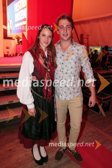  Monika Avsenik, pevka;  Blaž AvsenikFestival Avsenik 2015, sobota