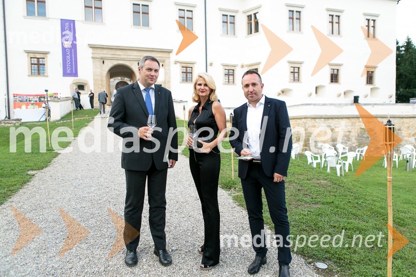 mag. Dejan Židan, minister za kmetijstvo, gozdarstvo in prehrano, predsednik stranke SD; mag. Norma Bale, pisateljica, direktorica Kultprotur;  Borut  Cvetko, kreativni direktor MediaspeedSalon Traminec 2015
