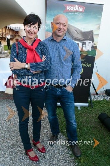  Lena Kodila;  Janez Janko Kodila, direktor Kodila d.o.o.Salon Traminec 2015
