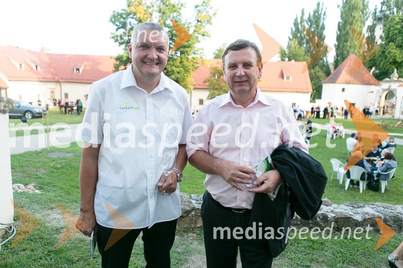  Igor Kolenko, direktor prireditve Bogračfest 2015, direktor Stanovanjskega podjetja Lendava; mag. Anton Balažek, župan občine LendavaSalon Traminec 2015