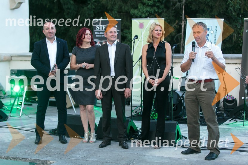  Borut  Cvetko, kreativni direktor Mediaspeed;  Magda Steyer, Hiša dišečega traminca Steyer;  Danilo Steyer, Hiša dišečega traminca Steyer; mag. Norma Bale, pisateljica, direktorica Kultprotur;  Stanko  Rojko, župan občine Gornja RadgonaSalon Traminec 2015