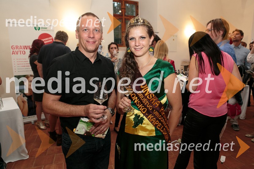  ... ;  Anja Trstenjak, vinska kraljica Radgonsko-Kapelskih goricSalon Traminec 2015