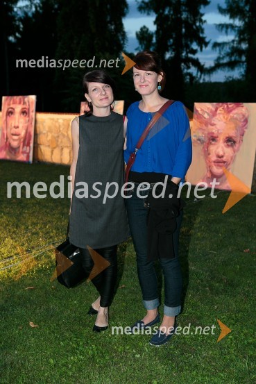  Tjaša Čuš, slikarka;  Anja ČušSalon Traminec 2015