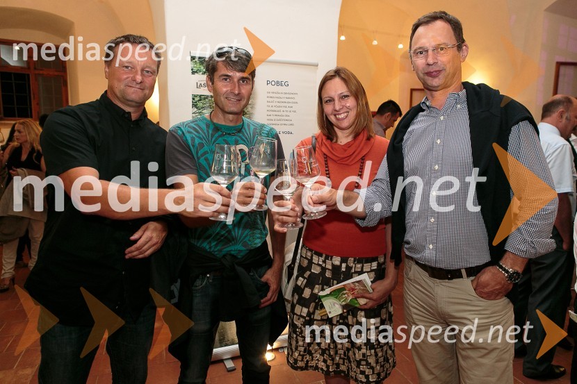 prof. Andrej Zupan;  Robert Hafner, Vinogradništvo Hafner; dr. Mateja Ploj Virtič;  Franci Virtič, višji inšpektor, Policijska uprava MariborSalon Traminec 2015