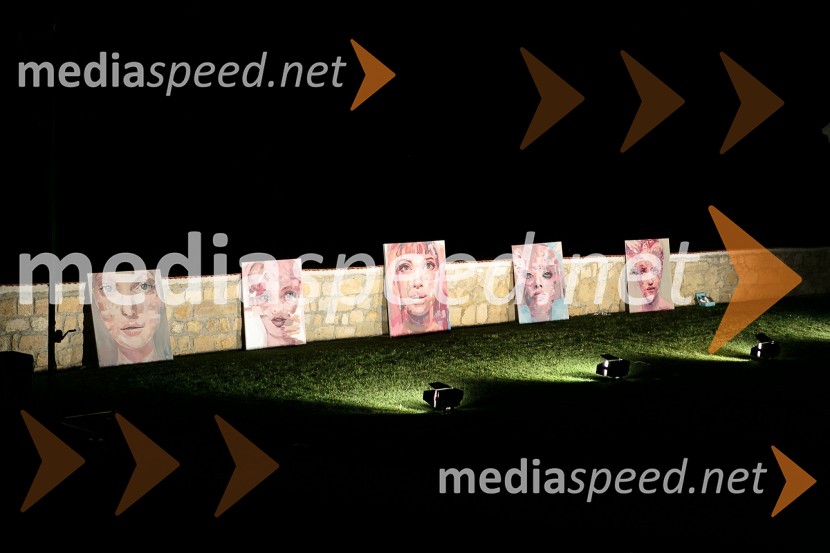 Razstava slik Tjaše ČušSalon Traminec 2015