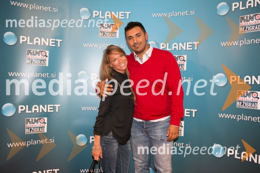 Azra Selimanović, televizijska voditeljica;  Nino Denkovski, fotografEna žlahtna štorija, predpremiera
