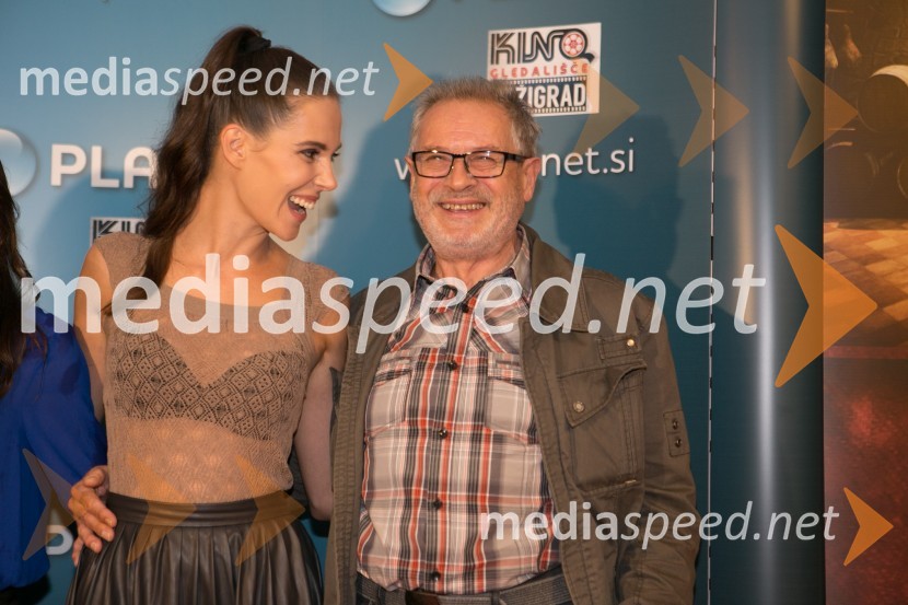  Ula  Furlan, igralka, voditeljica;  Janez Starina, igralecEna žlahtna štorija, predpremiera