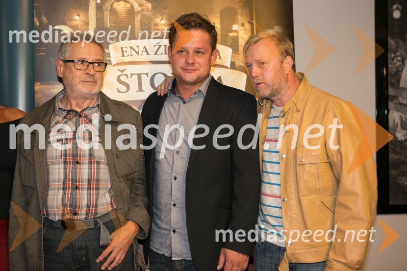  Janez Starina, igralec;  Primož Forte, igralec;  Matjaž Javšnik, igralecEna žlahtna štorija, predpremiera