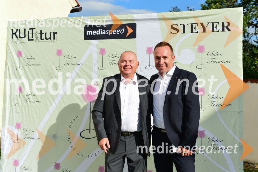  Dominik Zver;  Borut  Cvetko, kreativni direktor MediaspeedSalon Traminec 2015