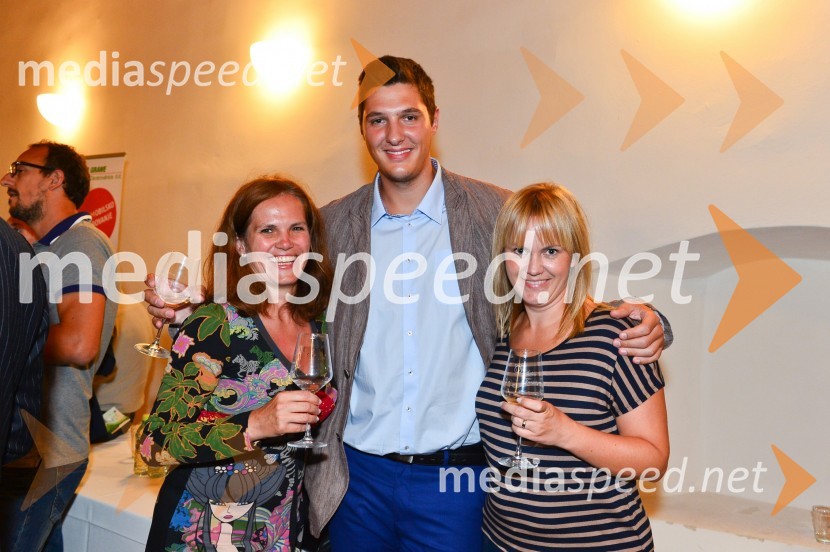  Vera Kocbek, vodja marketinga, Zavarovalnica Grawe;  Beni Bruči, marketing, Zavarovalnica Grawe;  Alenka Grobelnik Reberšek, marketing, Zavarovalnica GraweSalon Traminec 2015