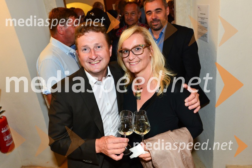  Danilo Steyer, Hiša dišečega traminca Steyer;  Janja  Viher, direktorica Zavoda za turizem Maribor PohorjeSalon Traminec 2015