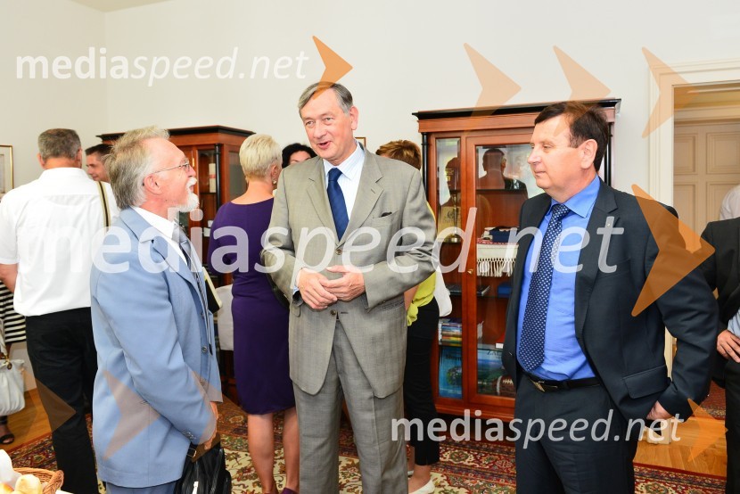  Silvester Gabršček, sekretar, Direktorat za kulturno dediščino, Ministrstvo za kulturo;  Danilo Türk, nekdanji predsednik Republike Slovenije; mag. Anton Balažek, župan občine LendavaMednarodna konferenca Kultura in turizem