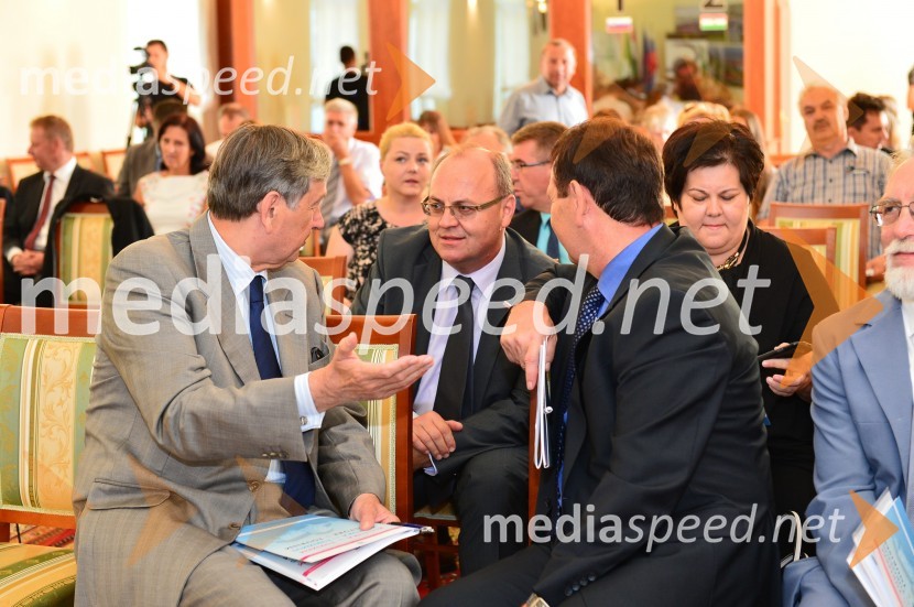  Danilo Türk, nekdanji predsednik Republike Slovenije;  Jožef Horvat, poslanec stranke NSi; mag. Anton Balažek, župan občine LendavaMednarodna konferenca Kultura in turizem