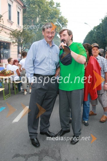 Dr. Danilo Türk, kandidat za predsednika Republike Slovenije in Geza FarkašBogračfest 2007