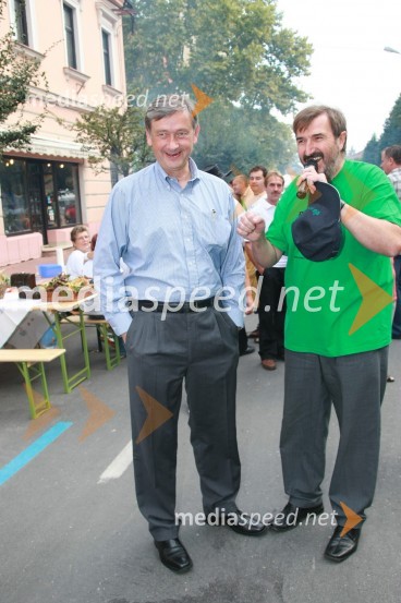 Dr. Danilo Türk, kandidat za predsednika Republike Slovenije in Geza FarkašBogračfest 2007