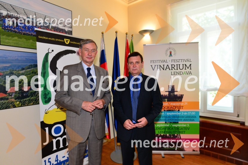  Danilo Türk, nekdanji predsednik Republike Slovenije; mag. Anton Balažek, župan občine LendavaMednarodna konferenca Kultura in turizem