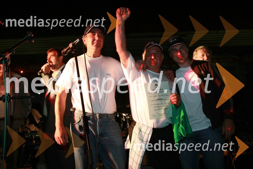 Zmagovalna ekipa ArtexBogračfest 2007