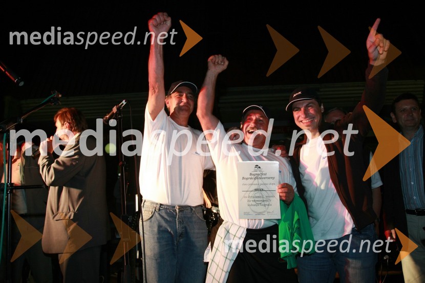 Zmagovalna ekipa ArtexBogračfest 2007