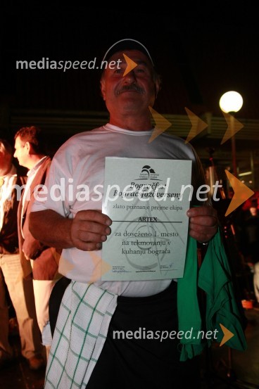 Tibor Gerenčer, kuhar zmagovalne ekipe ArtexBogračfest 2007