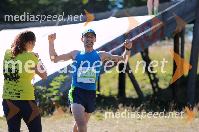  Klemen Hojnik, tekač (214)Trail maraton Pohorje