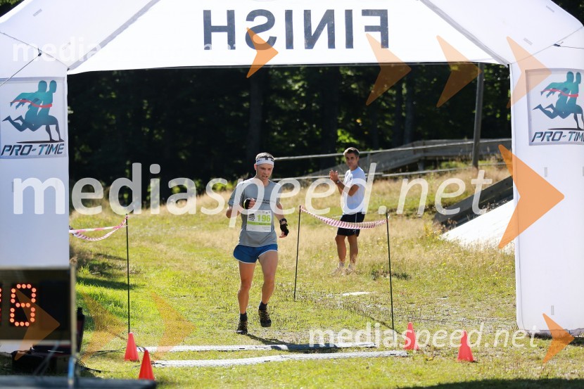  Denis Ulbl, tekač (196)Trail maraton Pohorje
